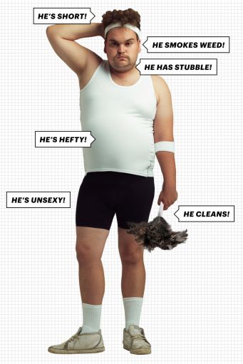 imagen de un chico más bien poco agraciado físicamente 