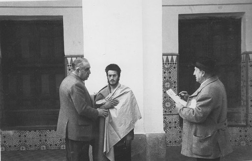 Foto de Gregorio Marañón en el Hospital Nuncio Viejo