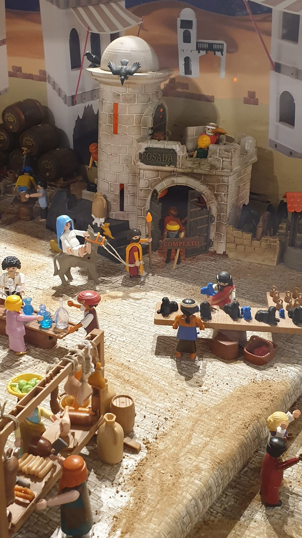 Belén solidario de Playmobil