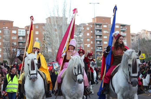 En esta cabalgata no ha habido camellos pero sí caballos