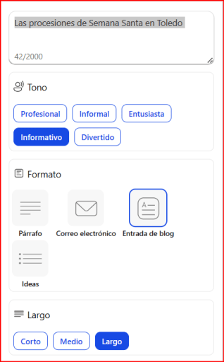 Inteligencia artificial de Microsoft Bing