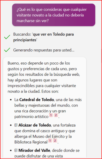 ¿Qué es lo que consideras que cualquier visitante novato a la ciudad no debería marcharse sin ver?