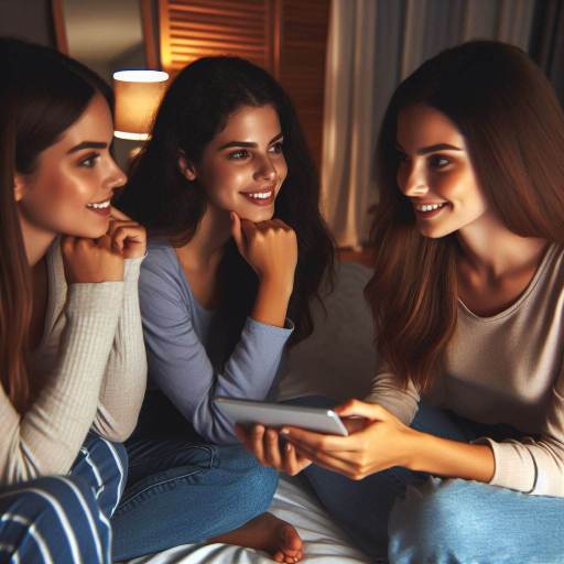 Conversación de Ana con dos de sus amigas de Toledo