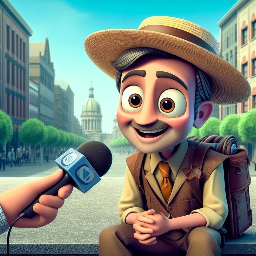 Juan, el guia // Bing Image Creator