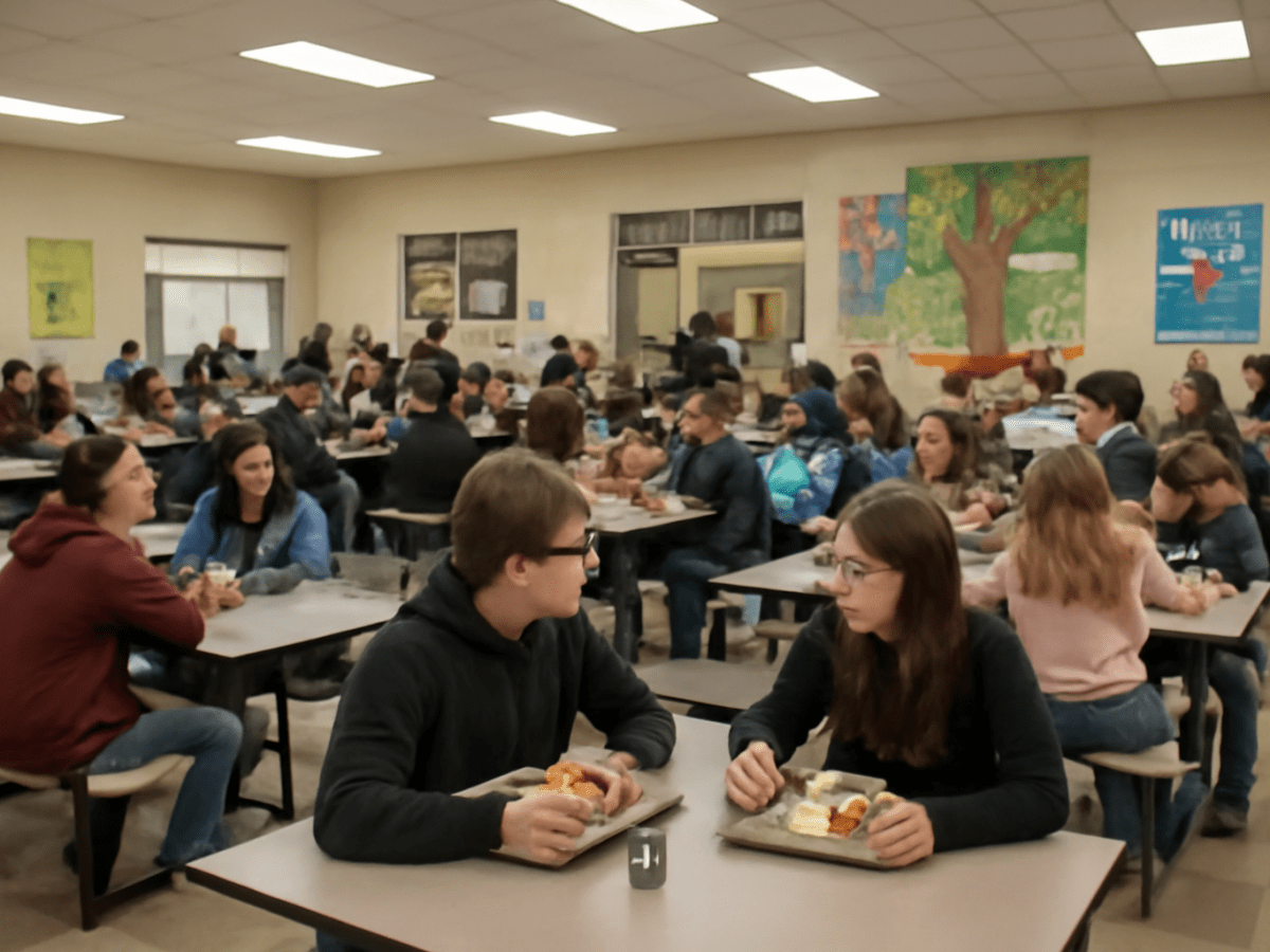 Un almuerzo entre clases