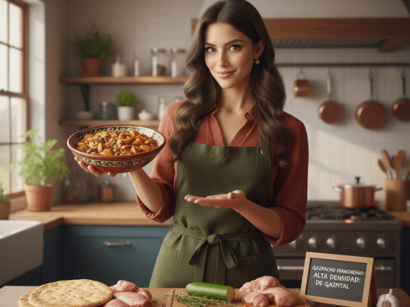 El gazpacho manchego