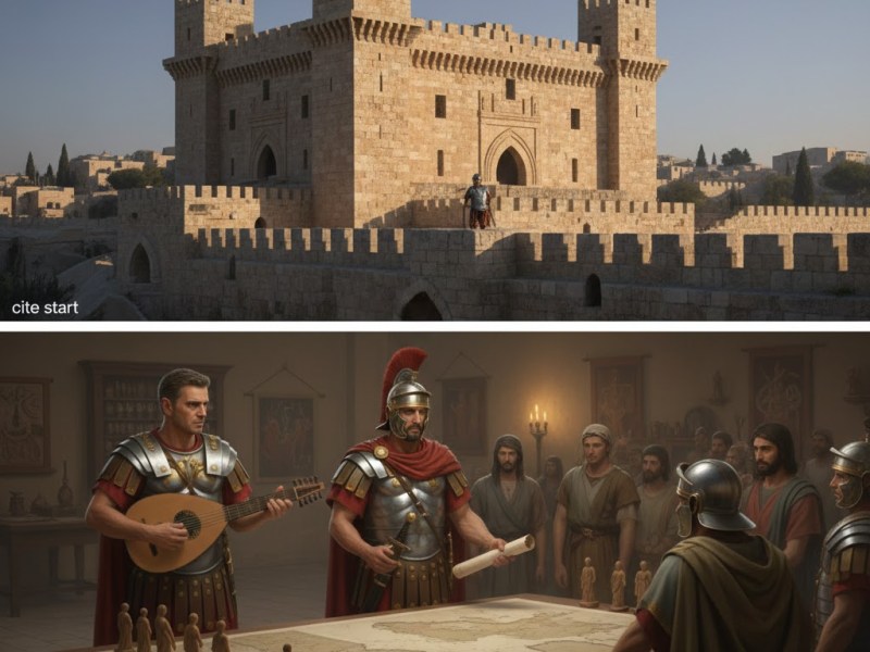 TENSIÓN EN LA FORTALEZA ANTONIA